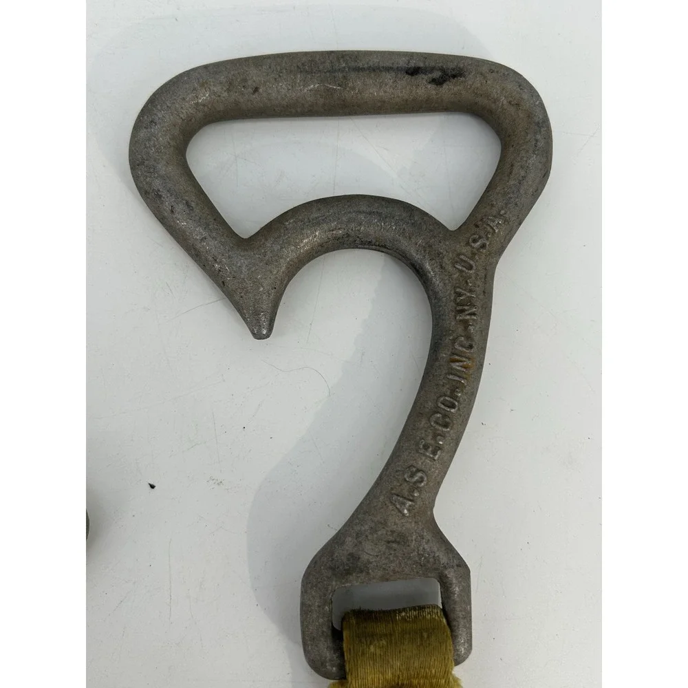 Vintage Firefighter Hose & Ladder Strap A.S E. Inc. NY USA
